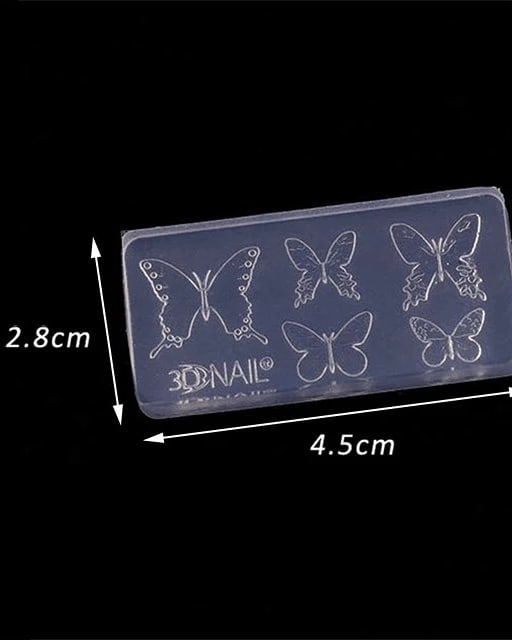  قالب سیلیکونی پروانه مینیاتوری