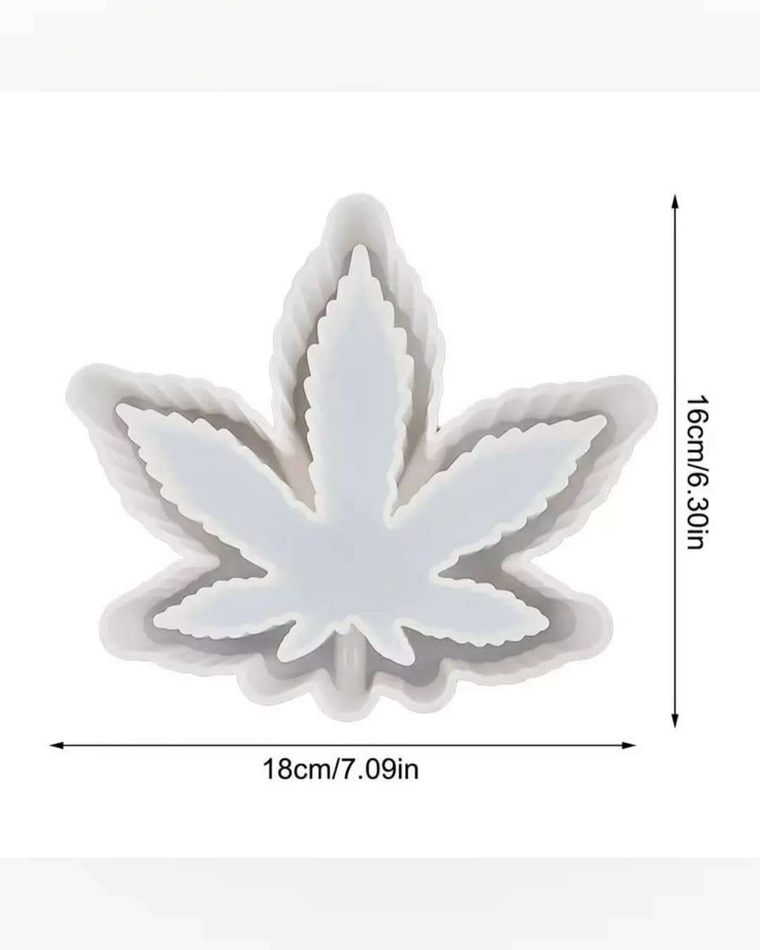  قالب زیرسیگاری(طرح برگ)