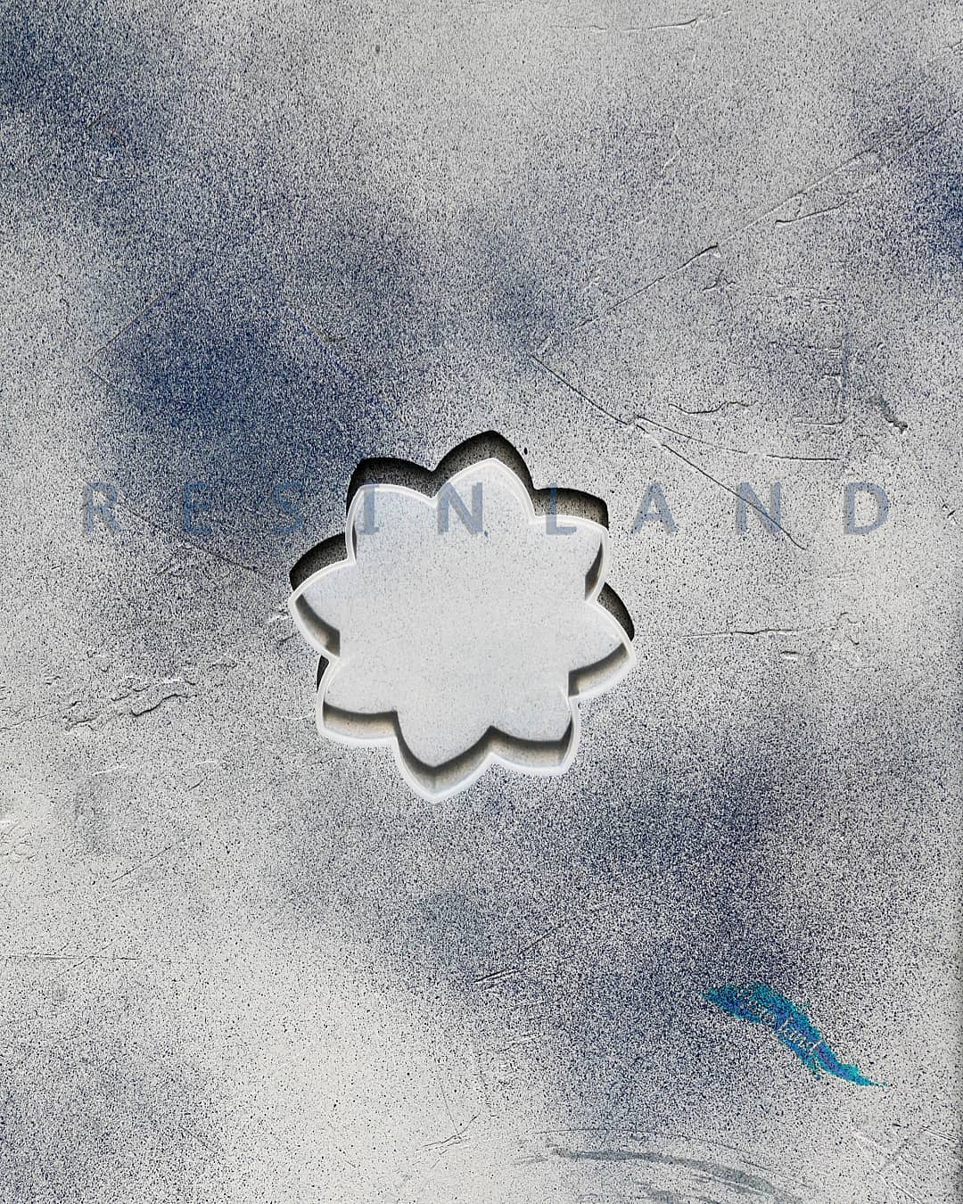  قالب زیرلیوانی طرح گل جدید