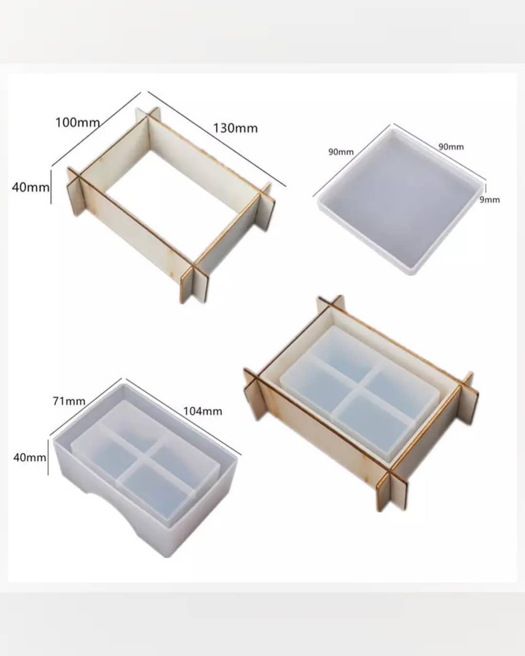  قالب زیر لیوانی و اِستند زیر لیوانی