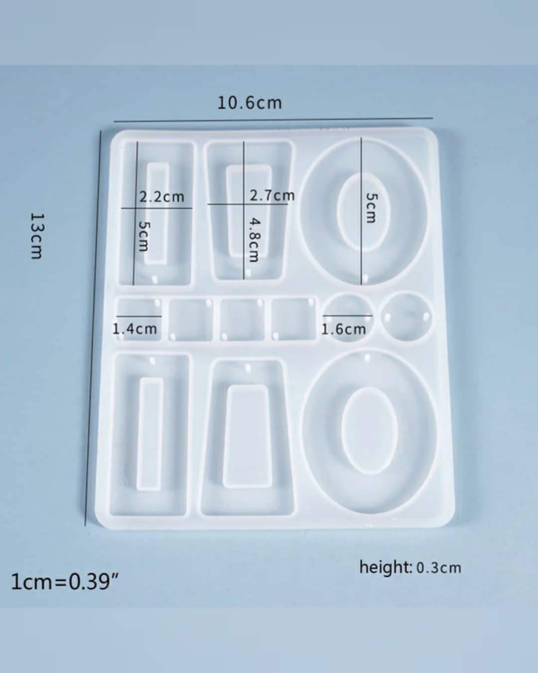  قالب آویز پین دار(مخصوص گوشواره)