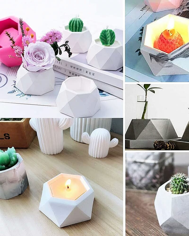  قالب جاشمعی، گلدان جدید