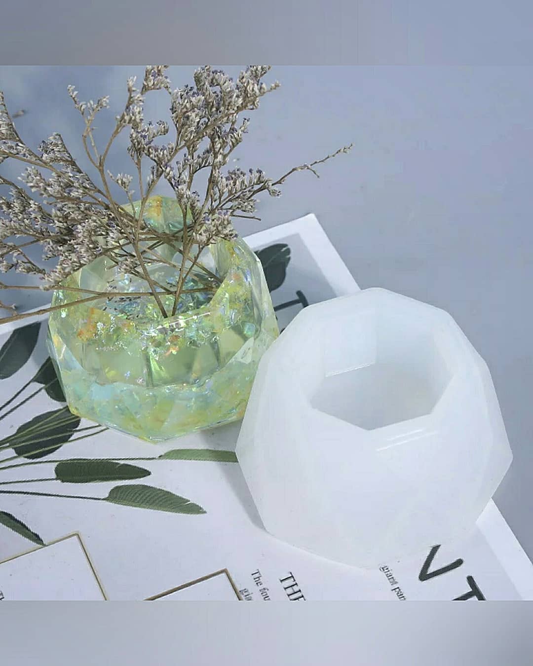  قالب جاشمعی، گلدان جدید