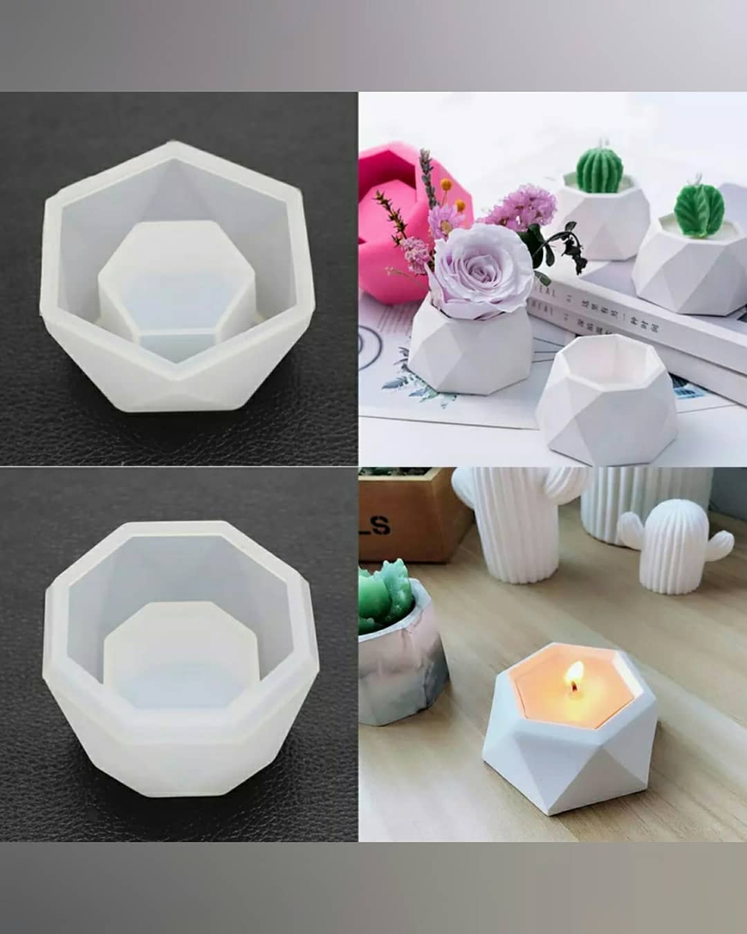 قالب جاشمعی، گلدان جدید 