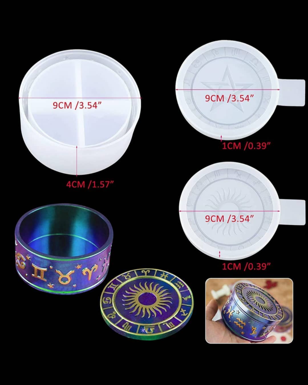  قالب جا جواهراتی طرح ماه تولد جدید