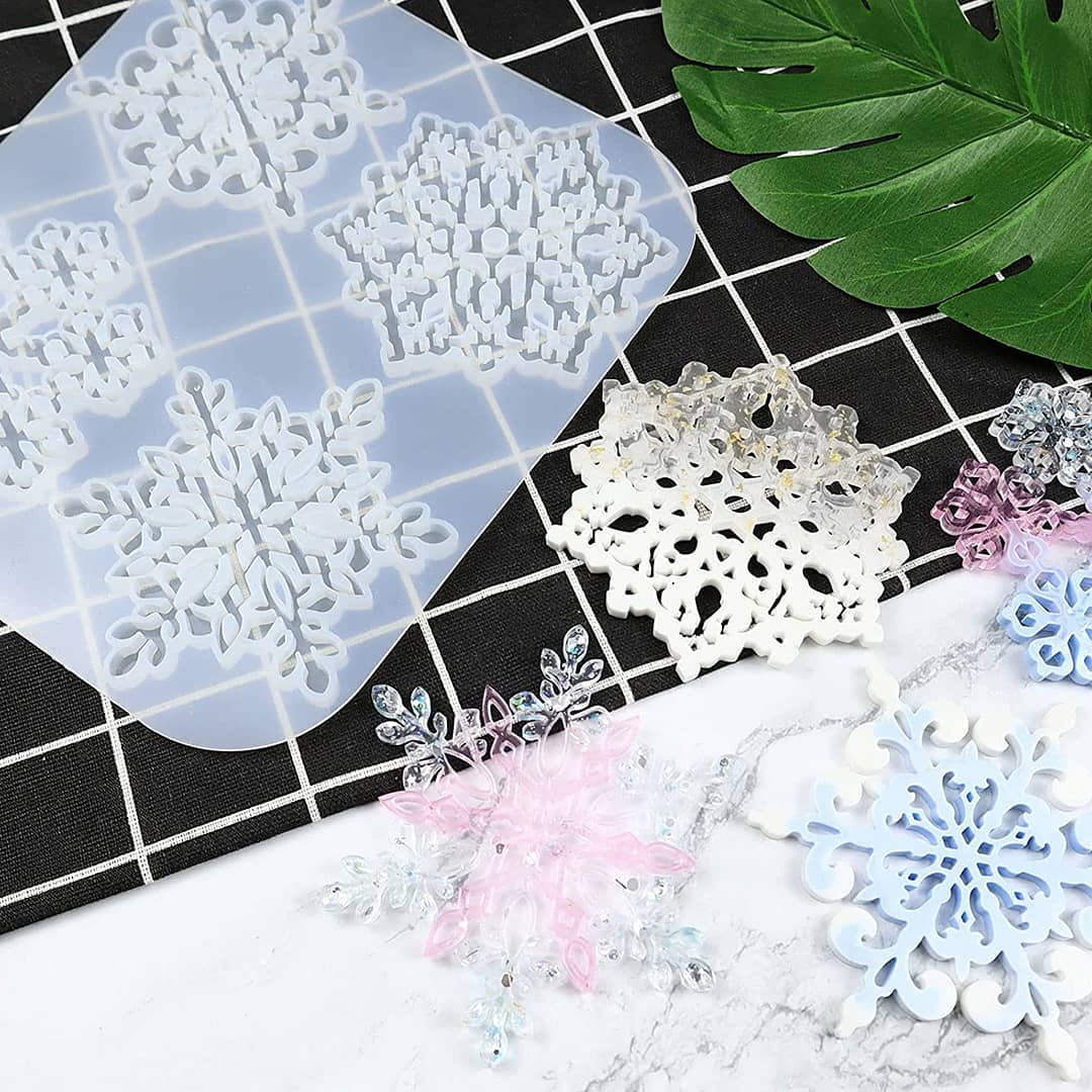  قالب زیرلیوانی دانه برف جدید