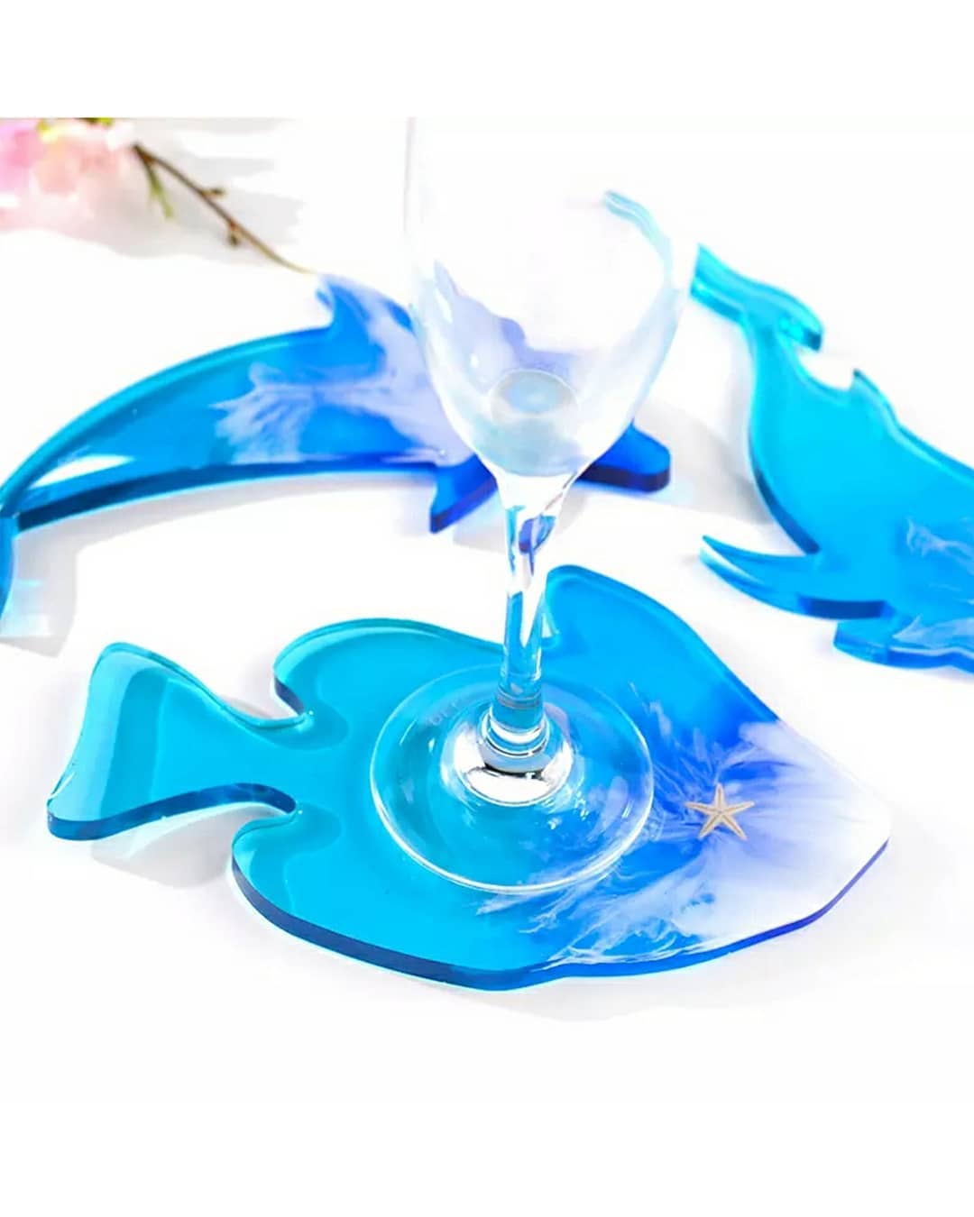  قالب زیر لیوانی موجودات دریایی جدید