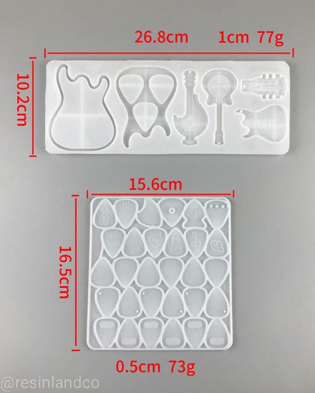  قالب پیک گیتار و هولدر پیک و گیتار
