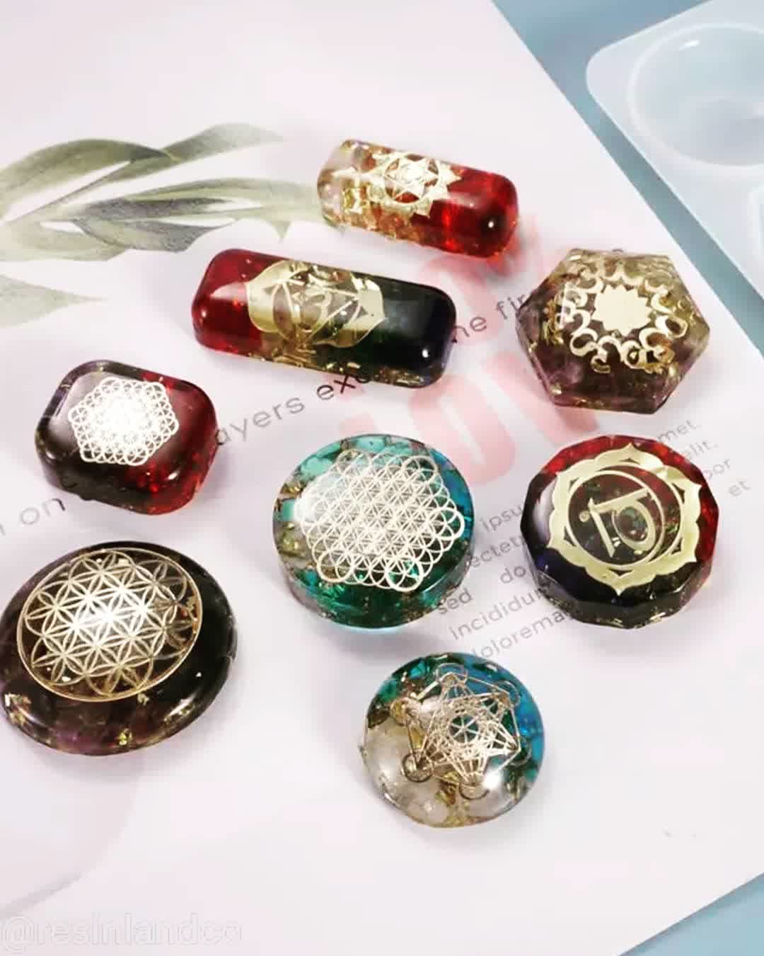  قالب محدب هندسی(مناسب آویز، پاپ سوکت و ...)