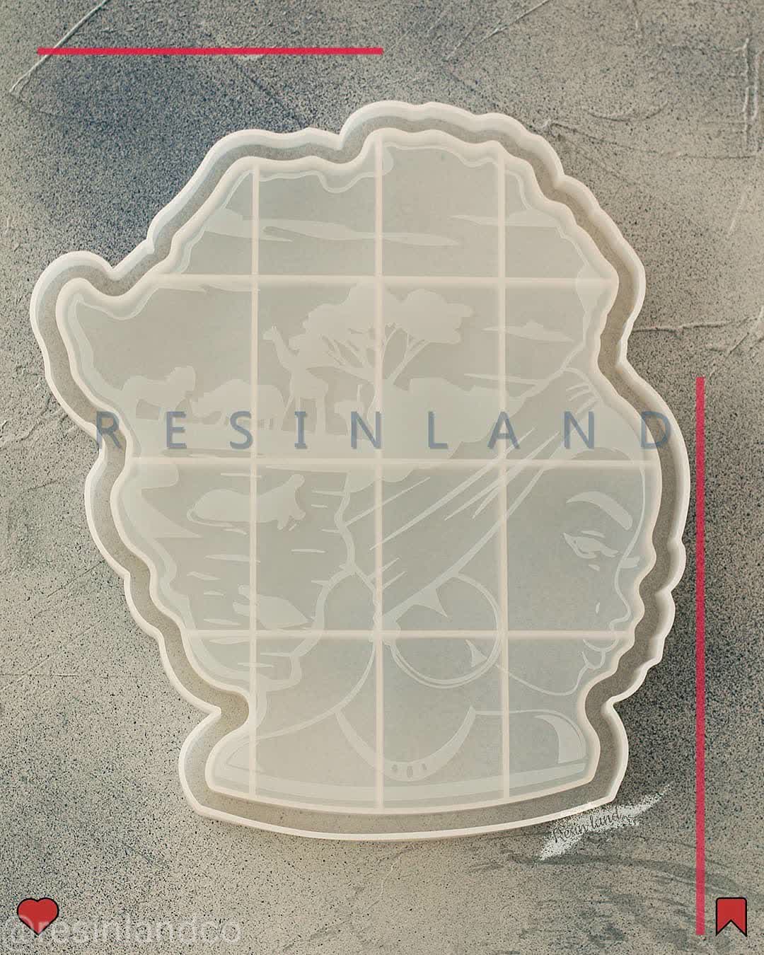  قالب سینی طرح آفرو جدید