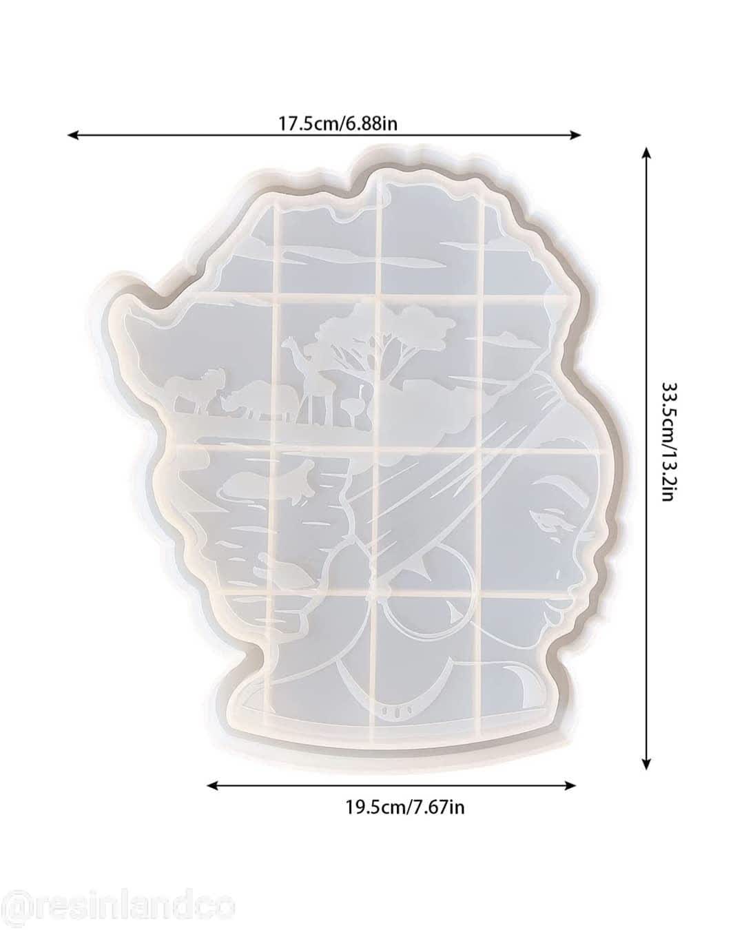  قالب سینی طرح آفرو جدید