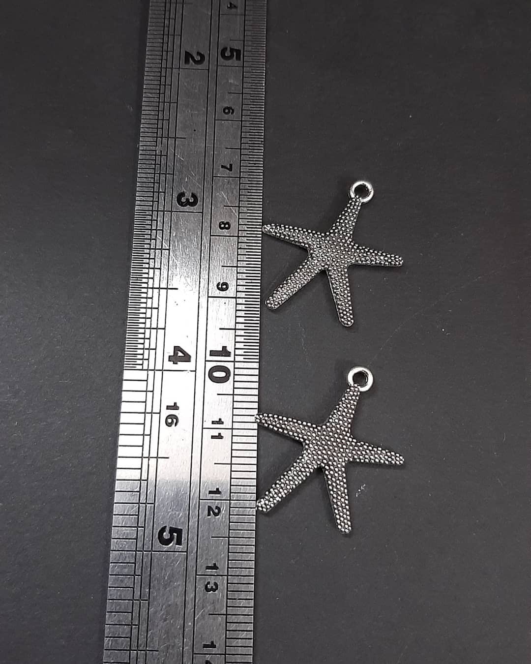  آویز ستاره دریایی(نقره ایی)