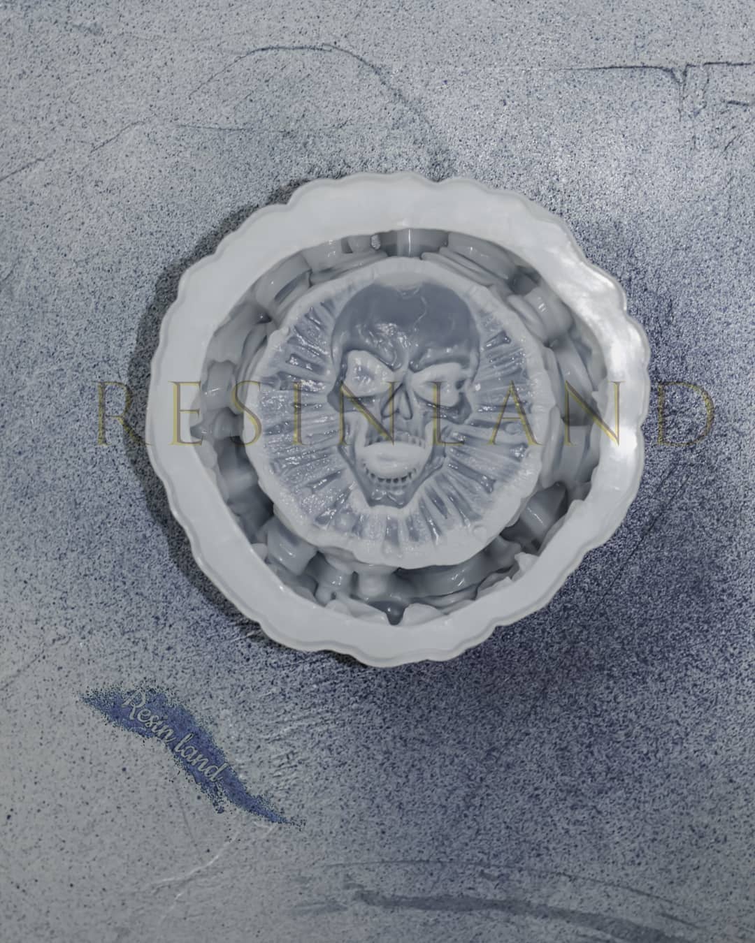  زیرسیگاری (طرح اسکلت)