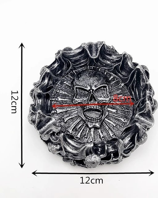  زیرسیگاری (طرح اسکلت)