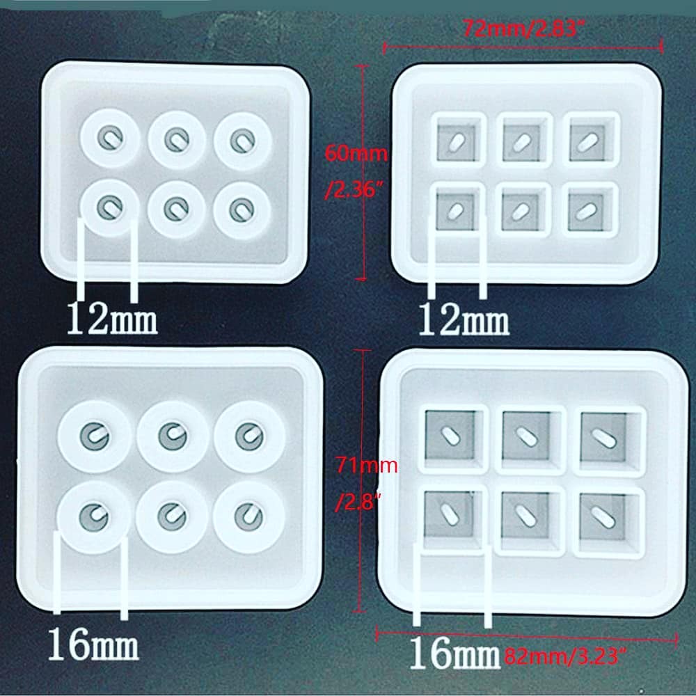  مهره( طرح مربع ، دایره و 6 ضلعی)