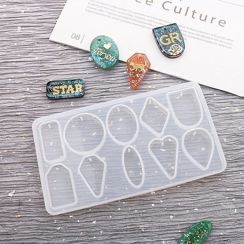  قالب پین دار قلب کشیده