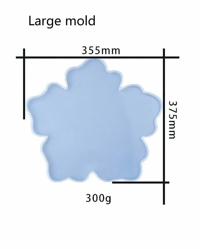  ست سینی و بشقاب (طرح شکوفه)