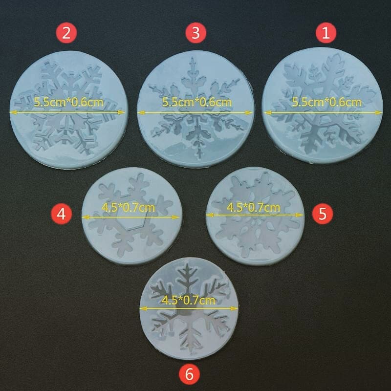  قالب دانه برف