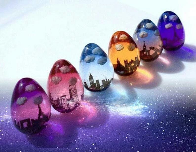  قالب تخم مرغی(3تایی)