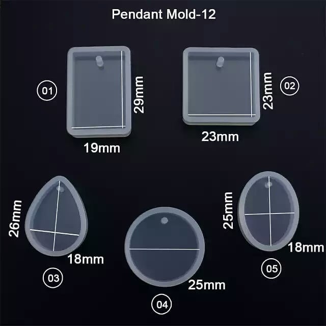  آویز تکی پین دار کوچک