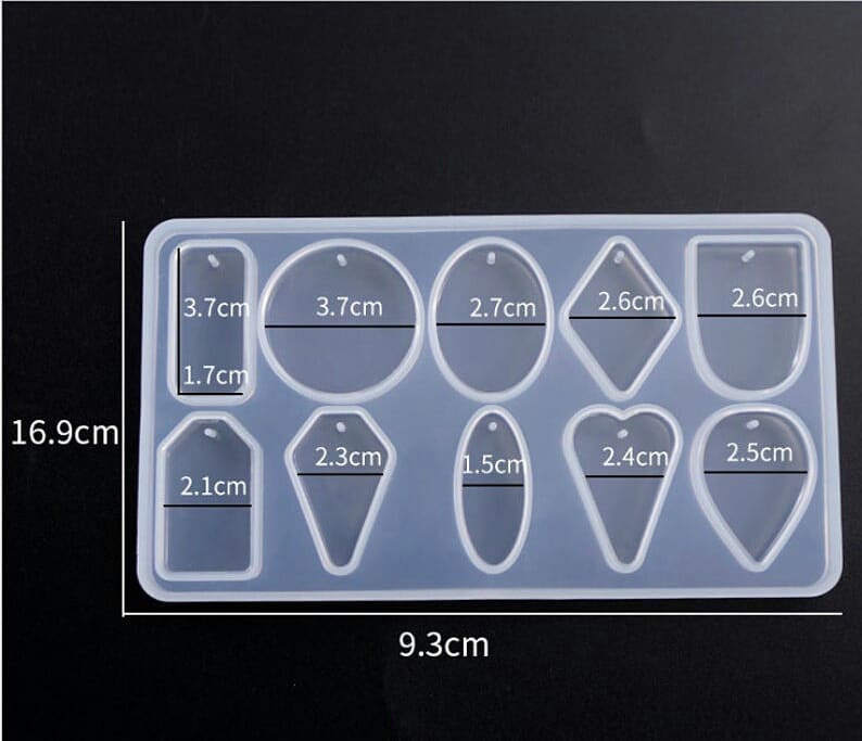  قالب پین دار قلب کشیده