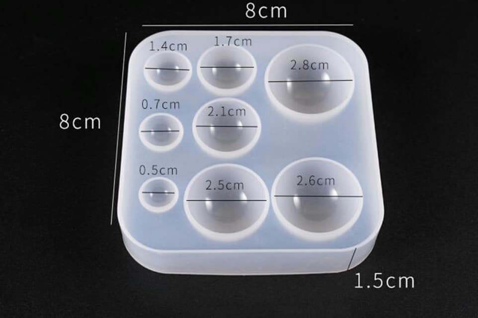  نیم دایره (بزرگ به کوچک)