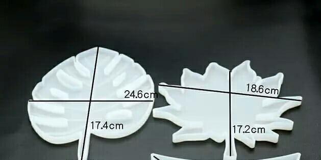  زیر لیوانی طرح برگ(سوزنی و پهن)