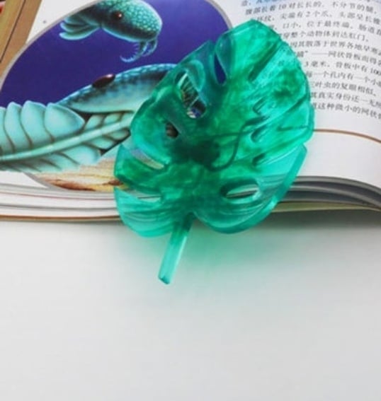  زیر لیوانی طرح برگ(سوزنی و پهن)