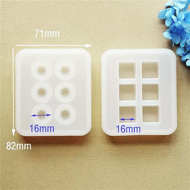  مهره( طرح مربع ، دایره و 6 ضلعی)