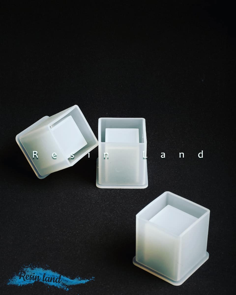  جا شمعی، جاقلمی و گلدان(مدل مکعب)