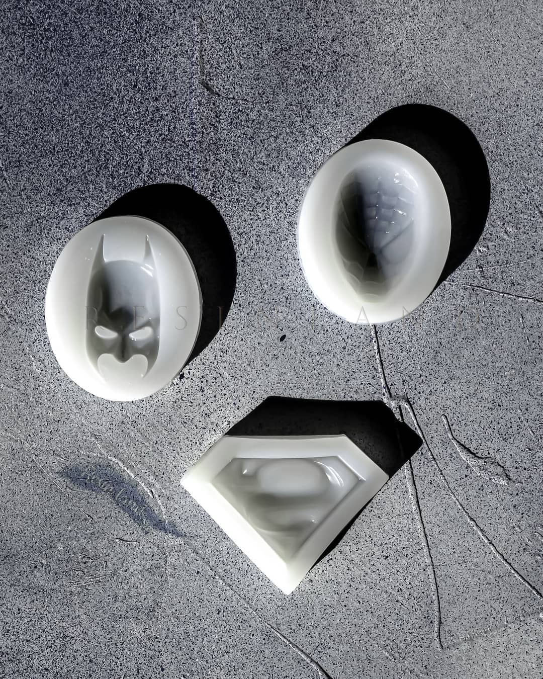  قالب سوپرمن، مرد عنکبوتی و بتمن