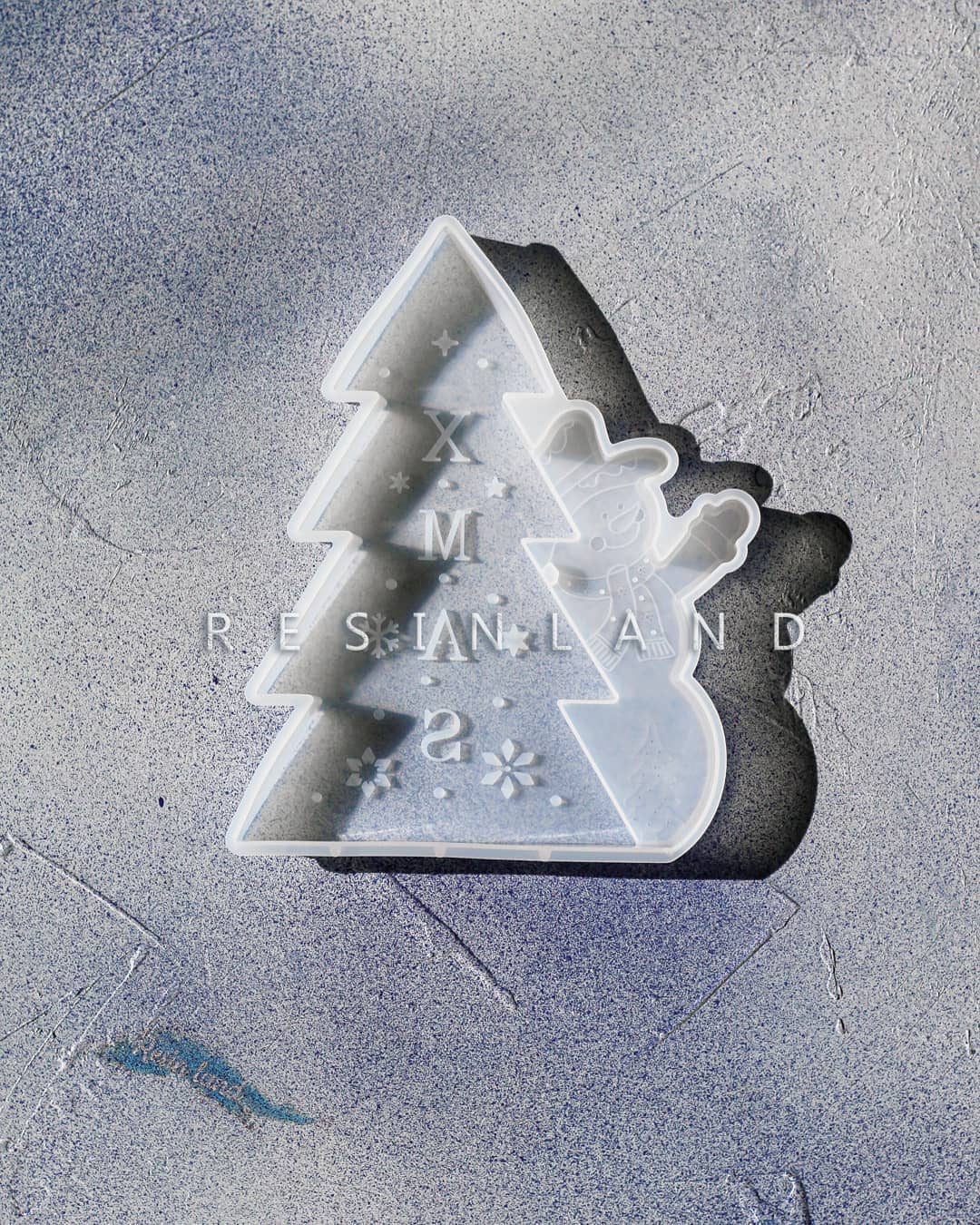  قالب درخت کریسمس و آدم برفی