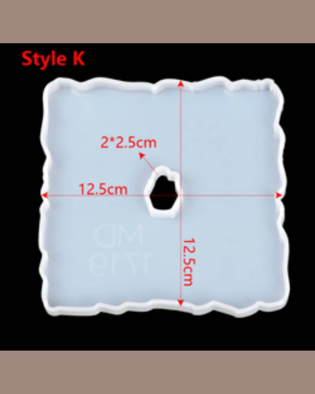  زیر لیوانی(طرح ژئود)