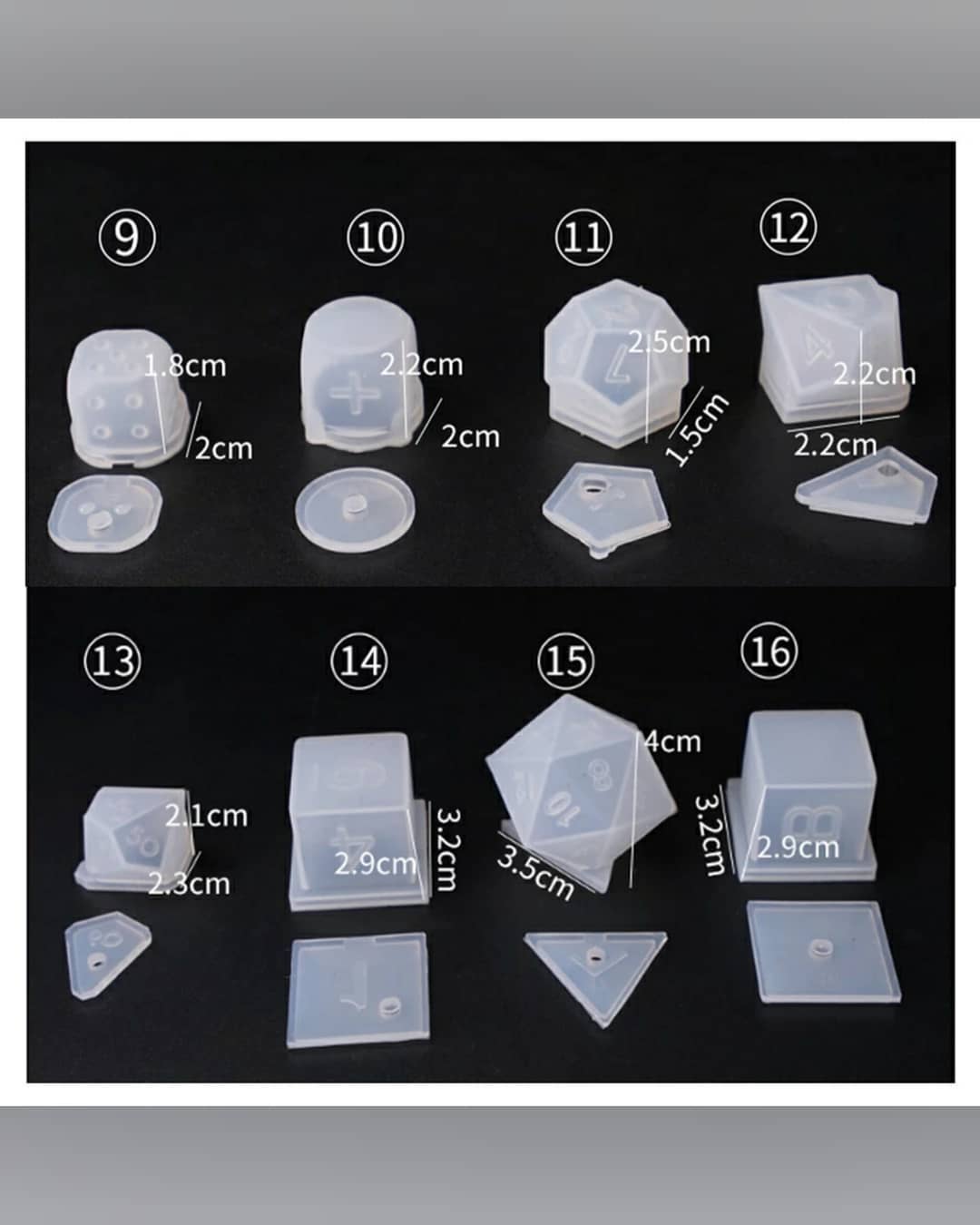 قالب تاس (19 مدل) 