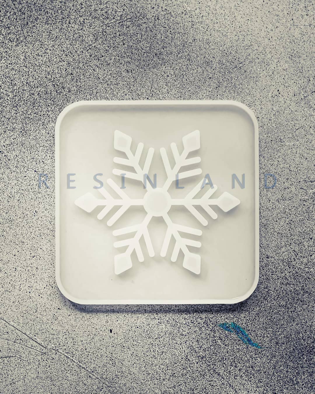  زیرلیوانی(طرح برف)