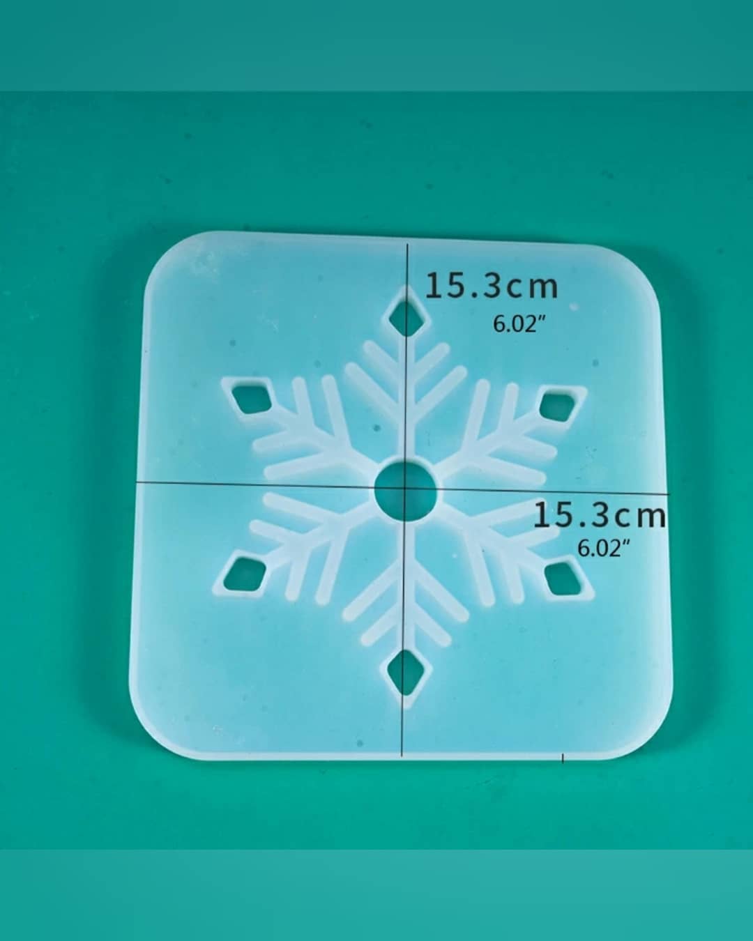  زیرلیوانی(طرح برف)