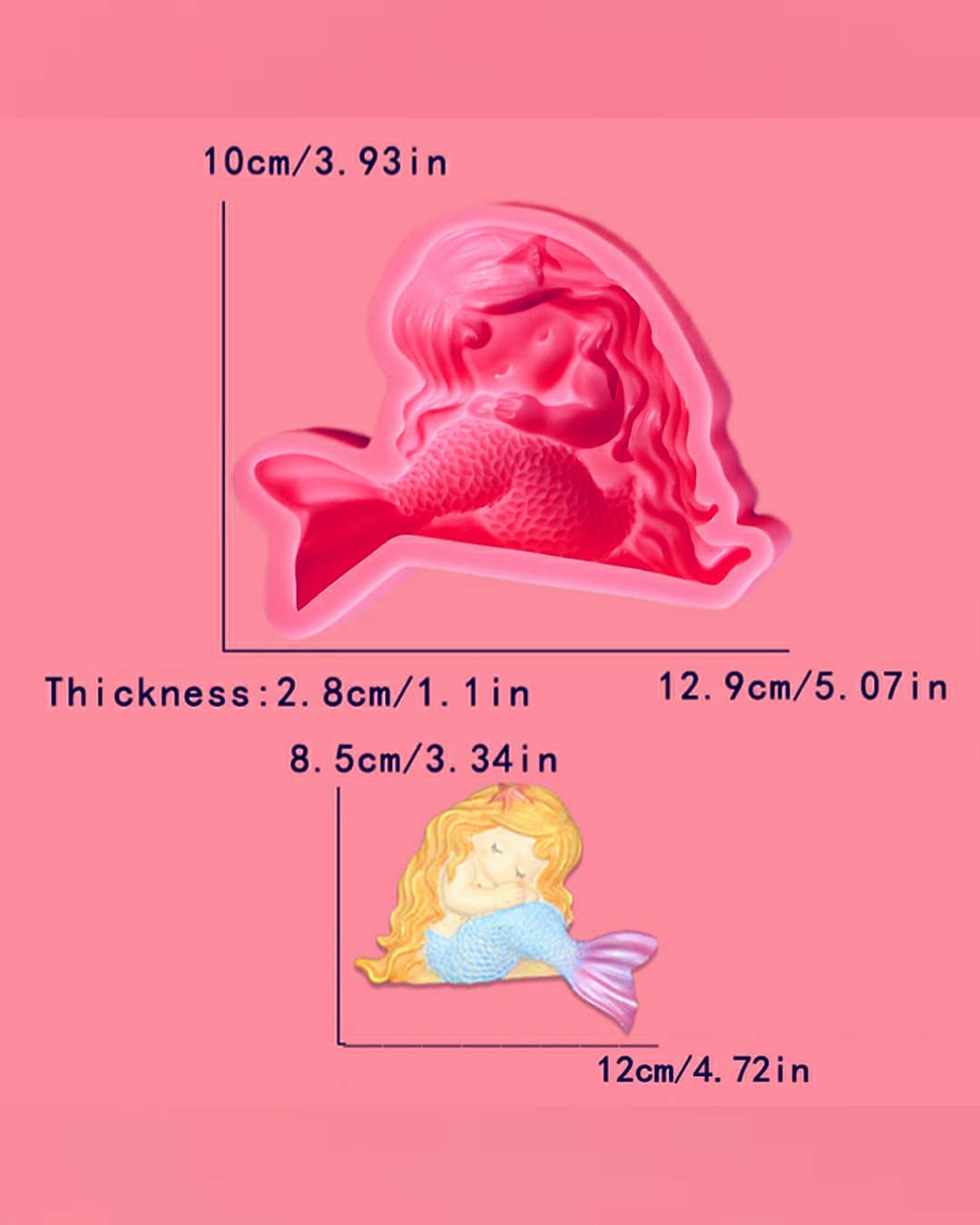  قالب پری دریایی