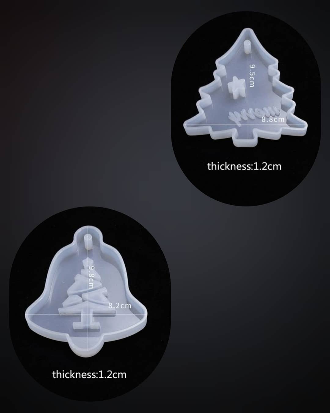  قالب آویز کریسمس کد 3