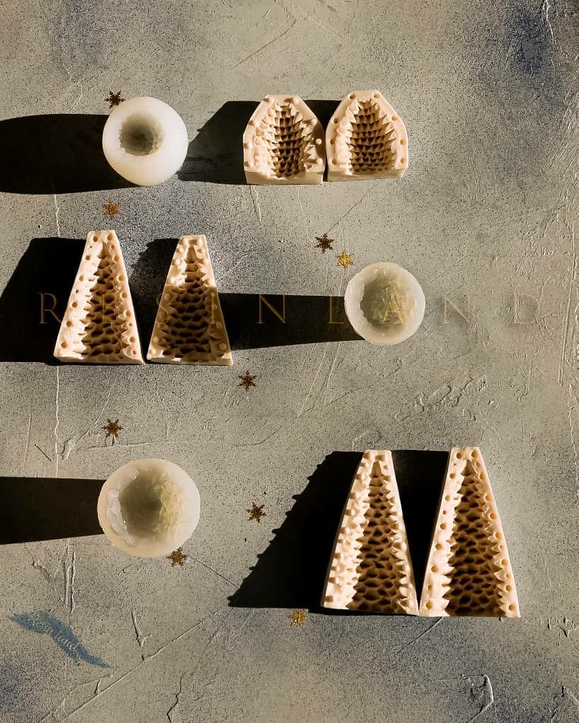  قالب درخت و میوه کاج (4 طرح)