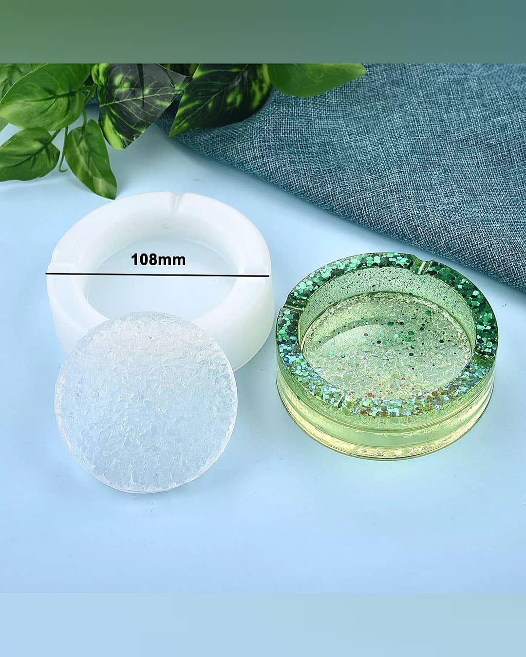  قالب زیرسیگاری طرح موج