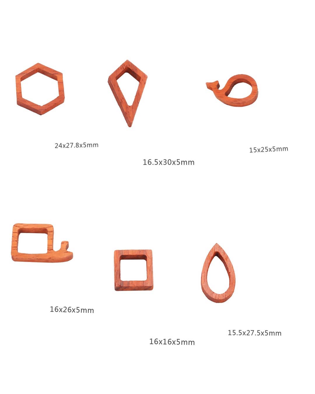 قاب چوبی بدون کفه و کفه دار