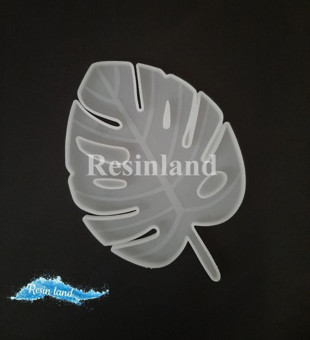  زیر لیوانی طرح برگ(سوزنی و پهن)