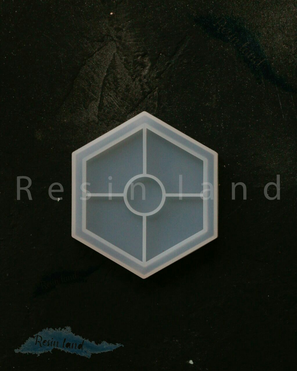  زیر لیوانی شش ضلعی(دو رو)