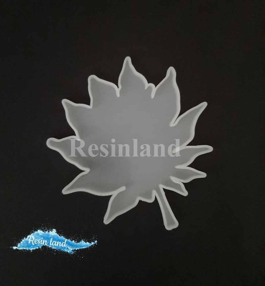  زیر لیوانی طرح برگ(سوزنی و پهن)