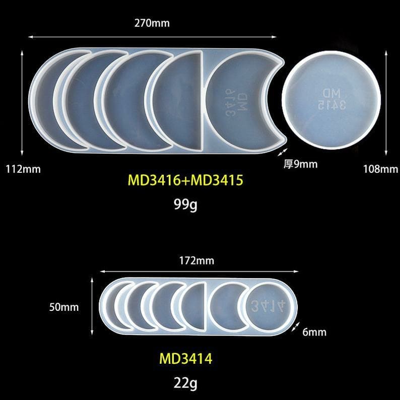  قالب فازهای ماه