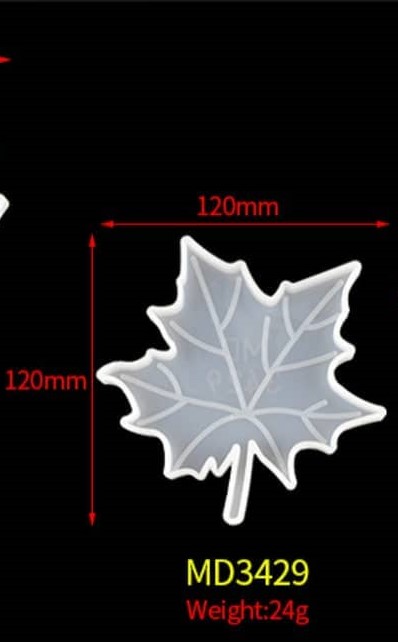 قالب زیرلیوانی برگ(کد 3429)