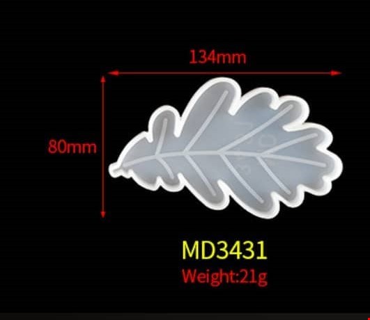 قالب زیرلیوانی برگ(5طرح)