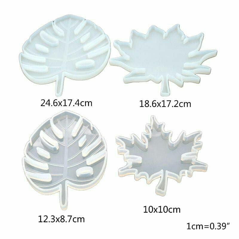 زیر لیوانی طرح برگ (برگ پهن بزرگ)