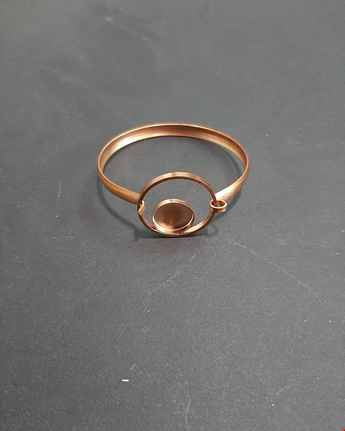 قاب دستبند مسی