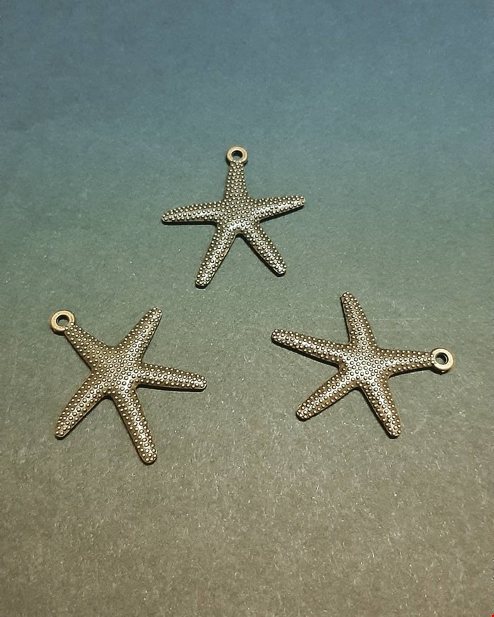 آویز ستاره دریایی برنزی